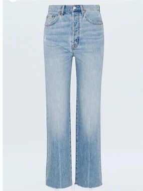 pistola Light Wash Straight Leg Women's Jeans